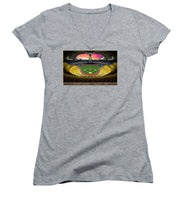 Load image into Gallery viewer, Olympic Stadium 1982 - Women&#39;s V-Neck
