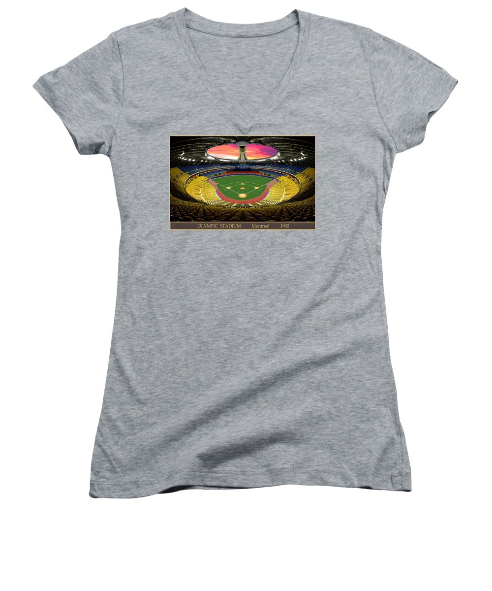Olympic Stadium 1982 - Women's V-Neck