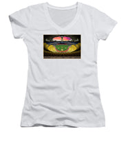 Load image into Gallery viewer, Olympic Stadium 1982 - Women&#39;s V-Neck
