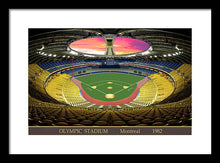 Load image into Gallery viewer, Olympic Stadium 1982 - Framed Print
