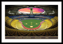 Load image into Gallery viewer, Olympic Stadium 1982 - Framed Print
