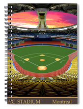 Load image into Gallery viewer, Olympic Stadium 1982 - Spiral Notebook
