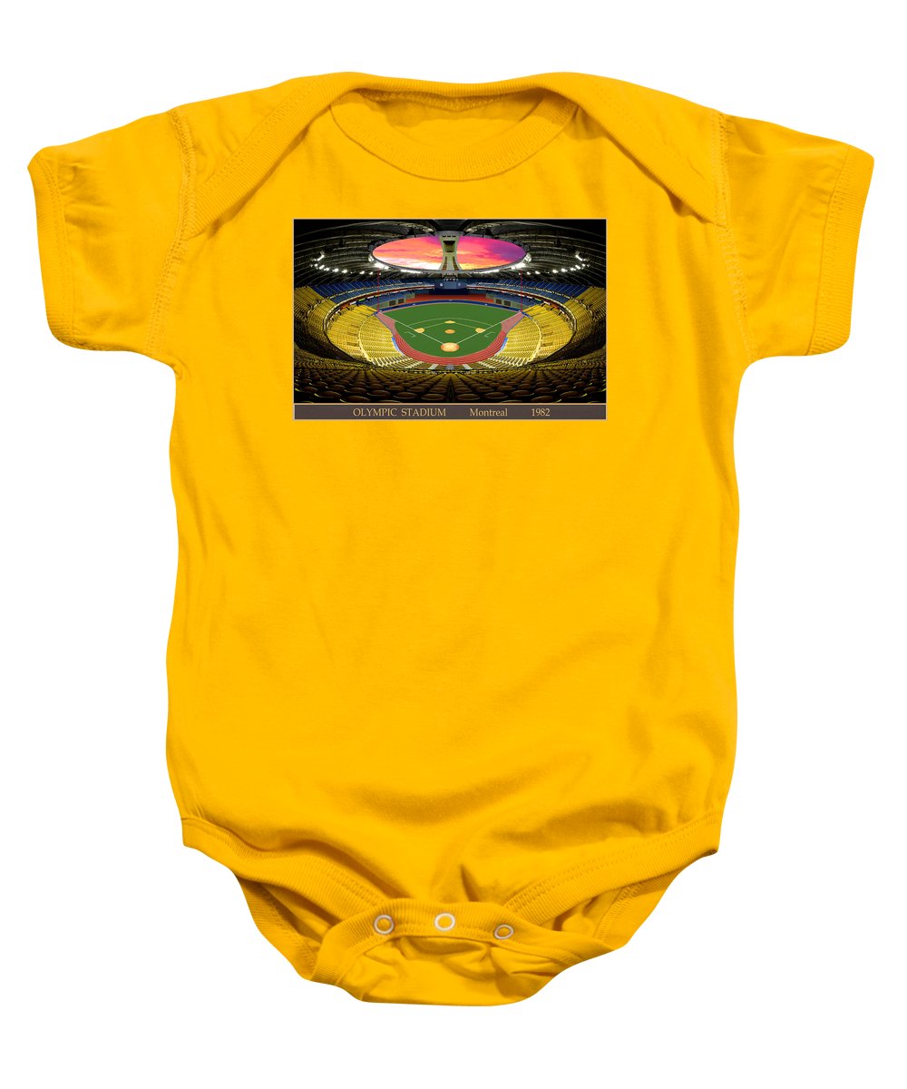 Olympic Stadium 1982 - Baby Onesie