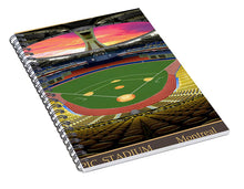 Load image into Gallery viewer, Olympic Stadium 1982 - Spiral Notebook

