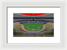 Load image into Gallery viewer, Olympic Stadium 1985 - Framed Print
