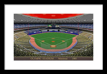 Load image into Gallery viewer, Olympic Stadium 1985 - Framed Print
