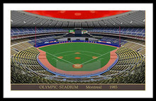 Load image into Gallery viewer, Olympic Stadium 1985 - Framed Print
