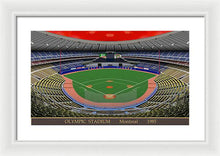 Load image into Gallery viewer, Olympic Stadium 1985 - Framed Print
