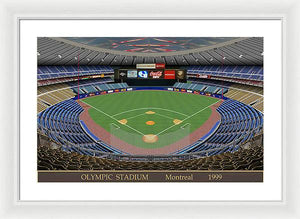 Olympic Stadium 1999 - Framed Print