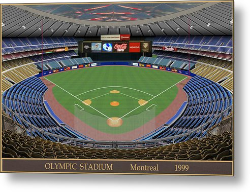 Olympic Stadium 1999 - Metal Print