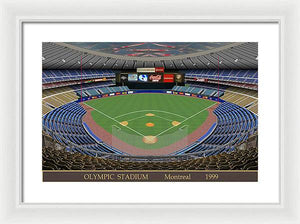 Olympic Stadium 1999 - Framed Print