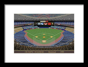 Olympic Stadium 1999 - Framed Print