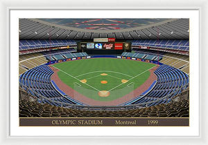 Olympic Stadium 1999 - Framed Print