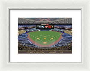 Olympic Stadium 1999 - Framed Print