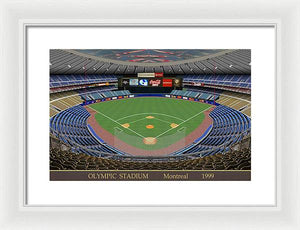 Olympic Stadium 1999 - Framed Print