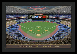 Olympic Stadium 1999 - Framed Print