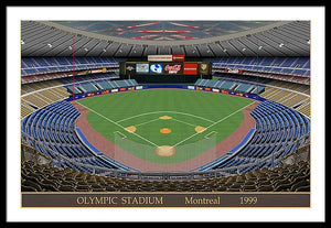 Olympic Stadium 1999 - Framed Print