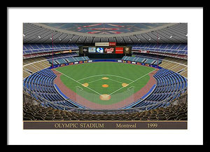 Olympic Stadium 1999 - Framed Print