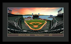 Oracle Park 2023 - Framed Print