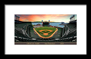 Oracle Park 2023 - Framed Print