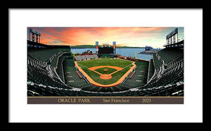 Oracle Park 2023 - Framed Print