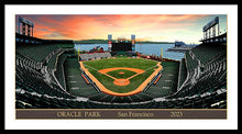 Load image into Gallery viewer, Oracle Park 2023 - Framed Print
