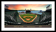 Load image into Gallery viewer, Oracle Park 2023 - Framed Print
