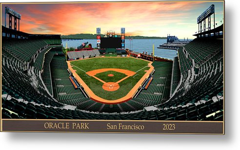 Oracle Park 2023 - Metal Print