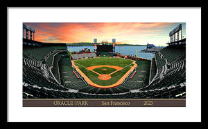 Oracle Park 2023 - Framed Print