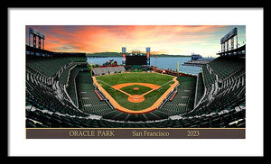 Oracle Park 2023 - Framed Print