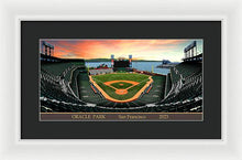 Load image into Gallery viewer, Oracle Park 2023 - Framed Print
