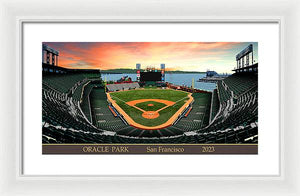 Oracle Park 2023 - Framed Print