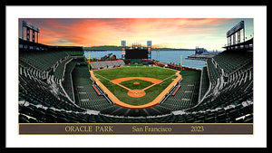 Oracle Park 2023 - Framed Print