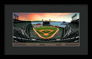 Oracle Park 2023 - Framed Print