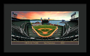 Oracle Park 2023 - Framed Print