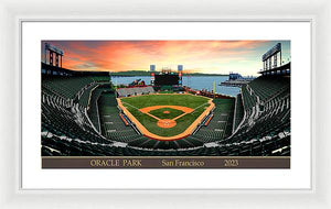 Oracle Park 2023 - Framed Print