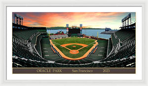 Oracle Park 2023 - Framed Print