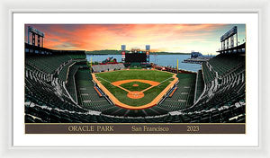 Oracle Park 2023 - Framed Print