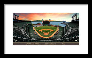 Oracle Park 2023 - Framed Print