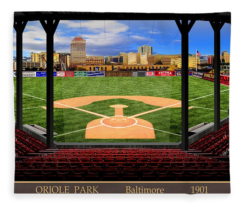 Oriole Park 1901 - Blanket