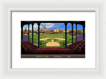 Load image into Gallery viewer, Oriole Park 1901 - Framed Print
