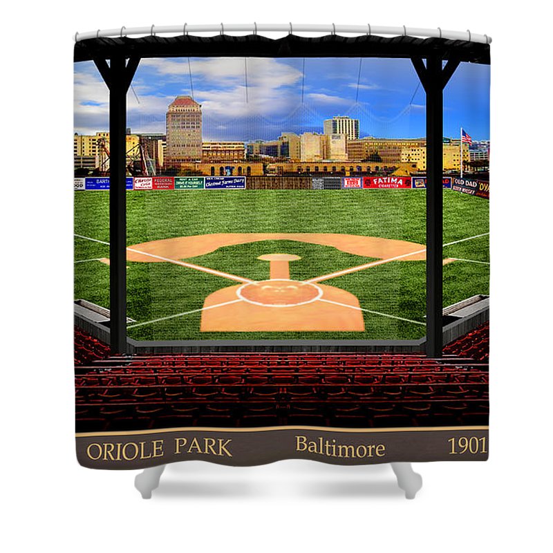 Oriole Park 1901 - Shower Curtain