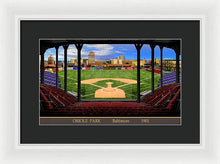 Load image into Gallery viewer, Oriole Park 1901 - Framed Print
