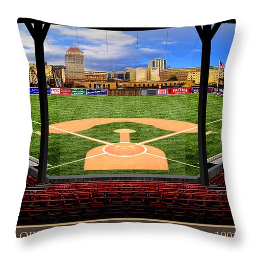 Oriole Park 1901 - Throw Pillow