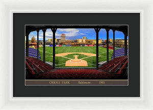 Oriole Park 1901 - Framed Print