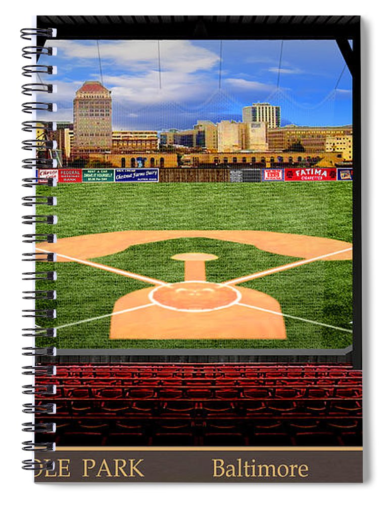 Oriole Park 1901 - Spiral Notebook