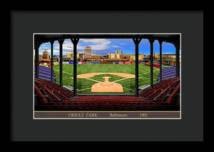 Oriole Park 1901 - Framed Print