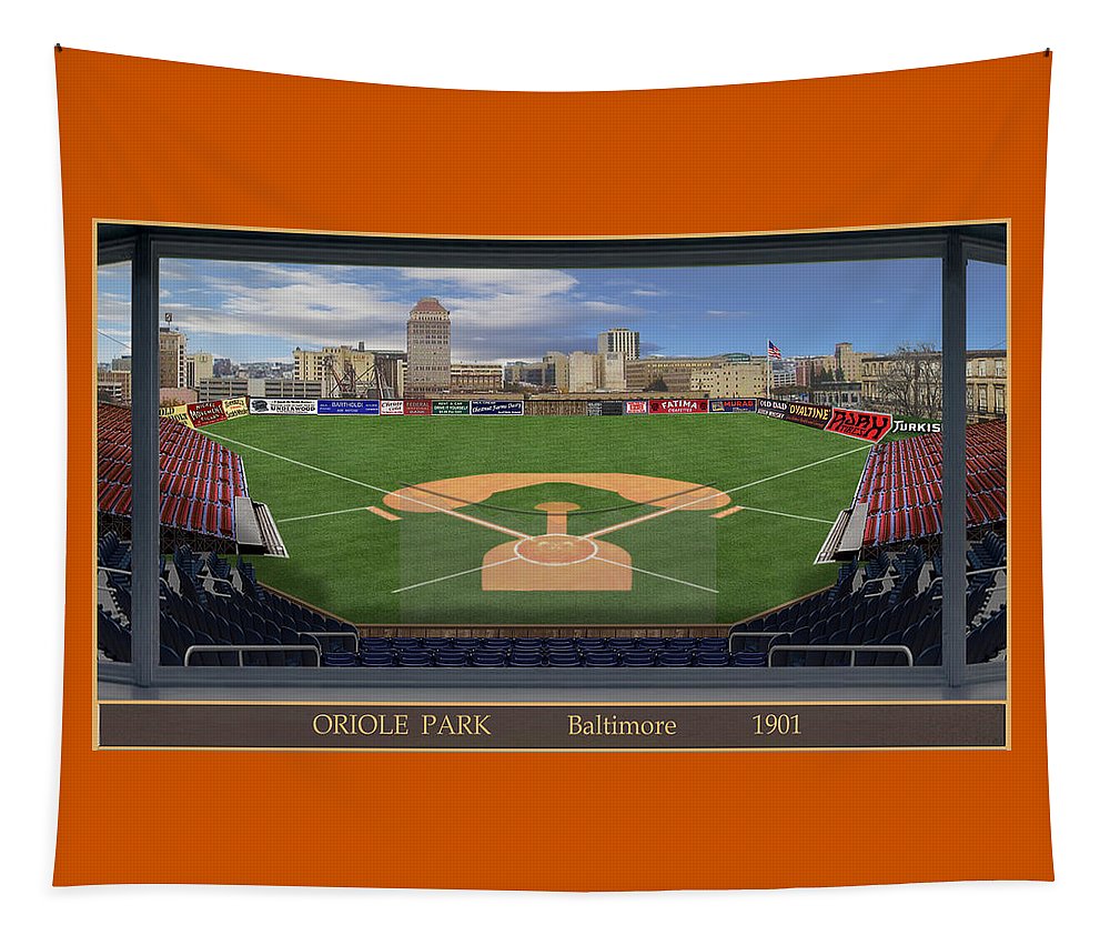 Oriole Park 1901 - Tapestry