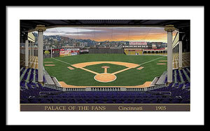 Palace of the Fans 1905 - Framed Print