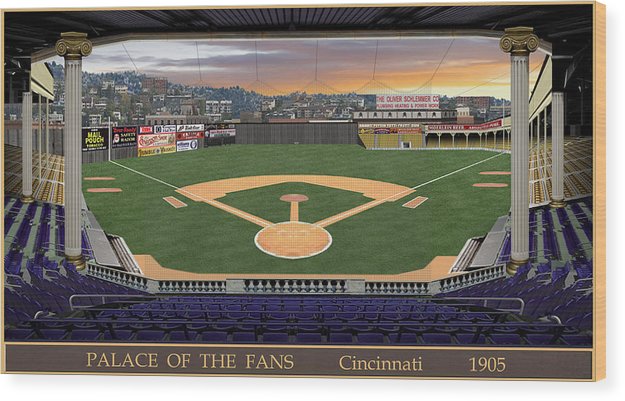 Palace of the Fans 1905 - Wood Print